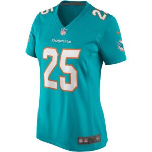 Women's Nike Xavien Howard Aqua Miami Dolphins Game Jersey