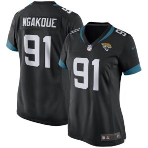 Women's Jacksonville Jaguars Yannick Ngakoue Nike Black Game Player Jersey