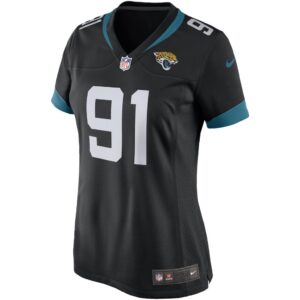 Women's Jacksonville Jaguars Yannick Ngakoue Nike Black Game Player Jersey