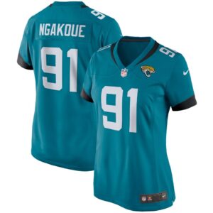 Women's Nike Yannick Ngakoue Teal Jacksonville Jaguars Game Jersey