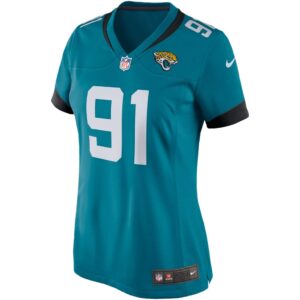 Women's Nike Yannick Ngakoue Teal Jacksonville Jaguars Game Jersey