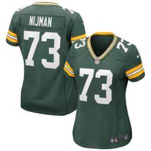 Women's Green Bay Packers Yosh Nijman Nike Green Game Jersey