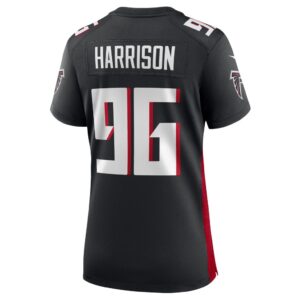 Zach Harrison Atlanta Falcons Nike Women's Team Game Jersey - Black