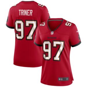 Women's Tampa Bay Buccaneers Zach Triner Nike Red Game Jersey