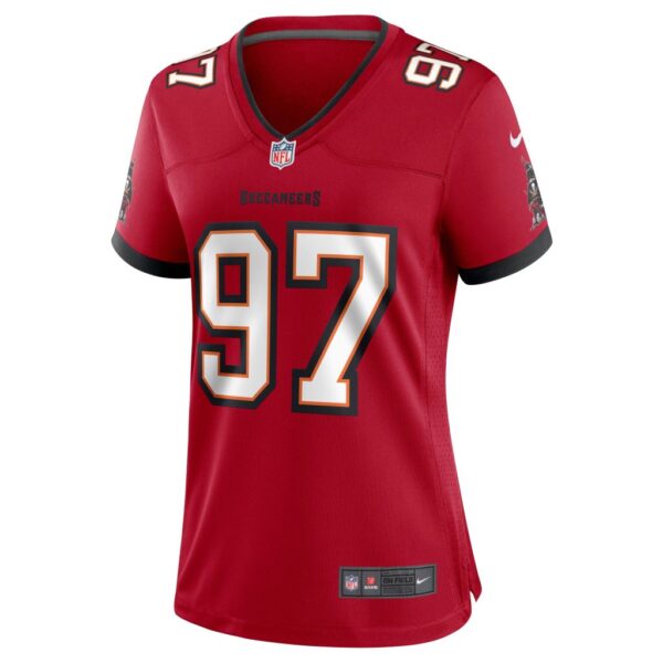 Women's Tampa Bay Buccaneers Zach Triner Nike Red Game Jersey