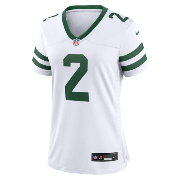 Zach Wilson New York Jets Nike Women's Player Jersey - White