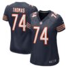 Women's Chicago Bears Zachary Thomas Nike Navy Game Player Jersey