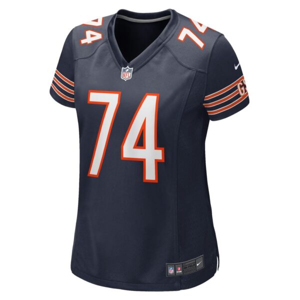 Women's Chicago Bears Zachary Thomas Nike Navy Game Player Jersey