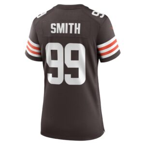 Za'Darius Smith Cleveland Browns Nike Women's Team Game Jersey - Brown