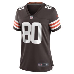 Women's Cleveland Browns Zaire Mitchell-Paden Nike Brown Game Player Jersey