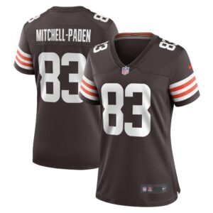 Zaire Mitchell-Paden Cleveland Browns Nike Women's Team Game Jersey - Brown