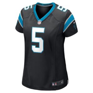 Women's Carolina Panthers Zane Gonzalez Nike Black Game Jersey