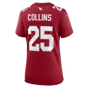 Women's Arizona Cardinals Zaven Collins Nike Cardinal Home Game Jersey