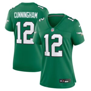 Randall Cunningham Philadelphia Eagles Nike Women's Alternate Game Jersey - Kelly Green